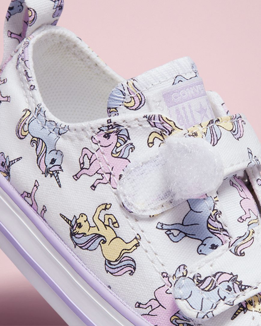 Tenisky Nizke Converse Chuck Taylor All Star Easy-On Unicorns Dievcenske Biele Siva Nachový | SK AO5ZW1